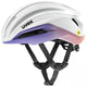 uvex surge aero MIPS Rennradhelm white-lilac apricot matt, 53-56cm, mit Aero-Cover, MIPS® Air Node, ultraleicht, top Belüftung, Brillenfach, Multi-Inmould-Schutz