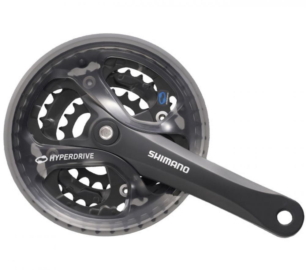 SHIMANO Kurbelgarnitur ACERA FC-M361 7/8-fach 170 mm 42-32-22 Zähne - für Kettenradschaltungen