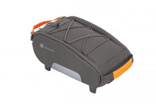 Racktime Yoshi 2.0 Gepäckträgertasche anthrazit 5,5L, 30x17x12cm, Snapit 2.0 Adapter, 435g, max. Zuladung 10kg, reflektierende Elemente