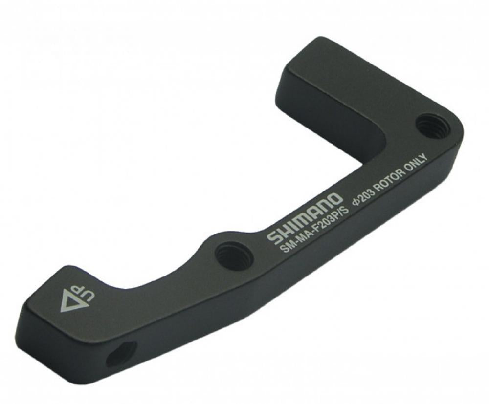 SHIMANO Scheibenbremsadapter Vorne PM IS 203 mm Scheibenbremsadapter - für 203 mm Bremsscheiben