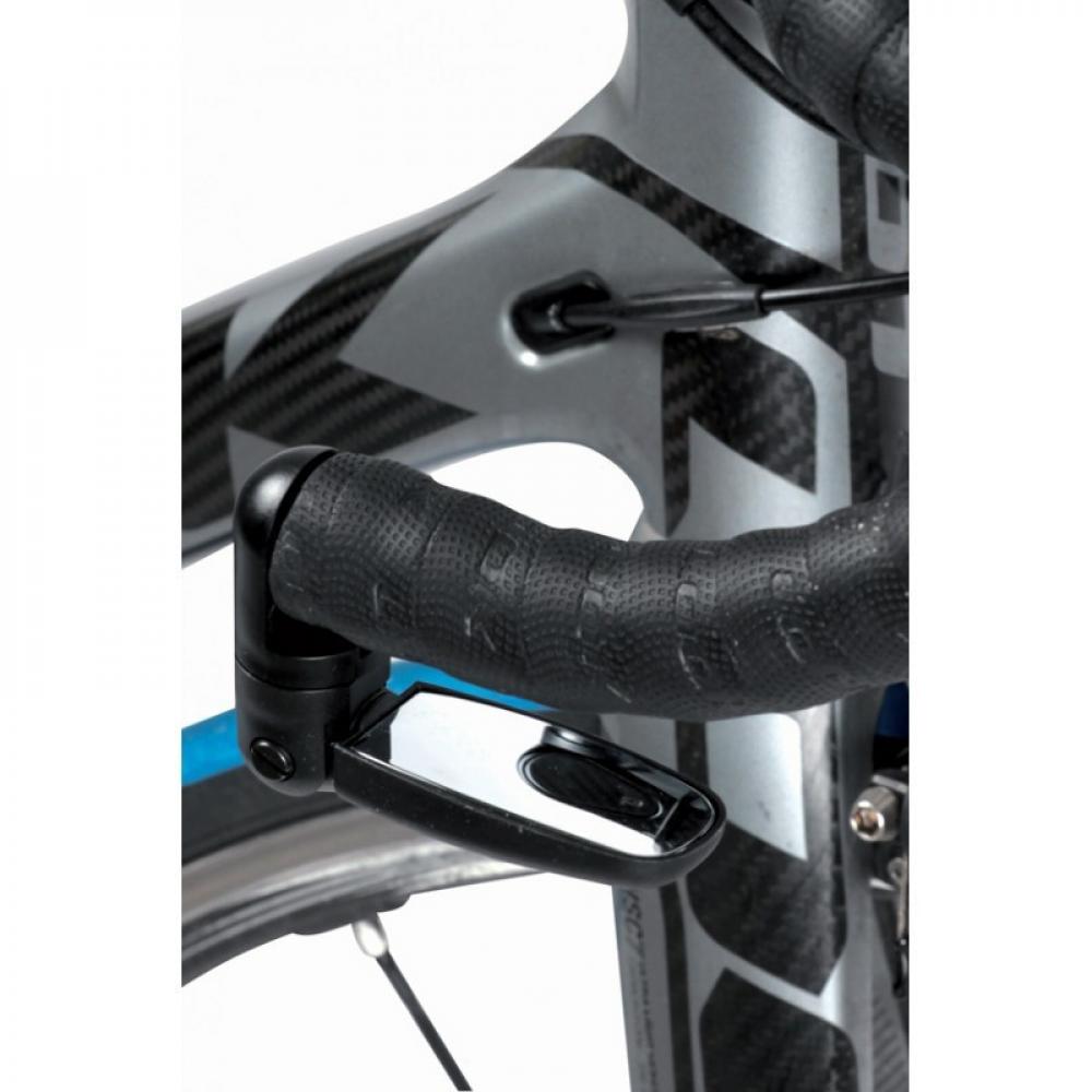 Zéfal Spin 15 (2er Set) Fahrradspiegel, einklappbar, 360° drehbar, bruchsicher, für Lenker 1622 mm, 15 cm² Sichtfläche, ideal für Rennrad, MTB, E-Bike