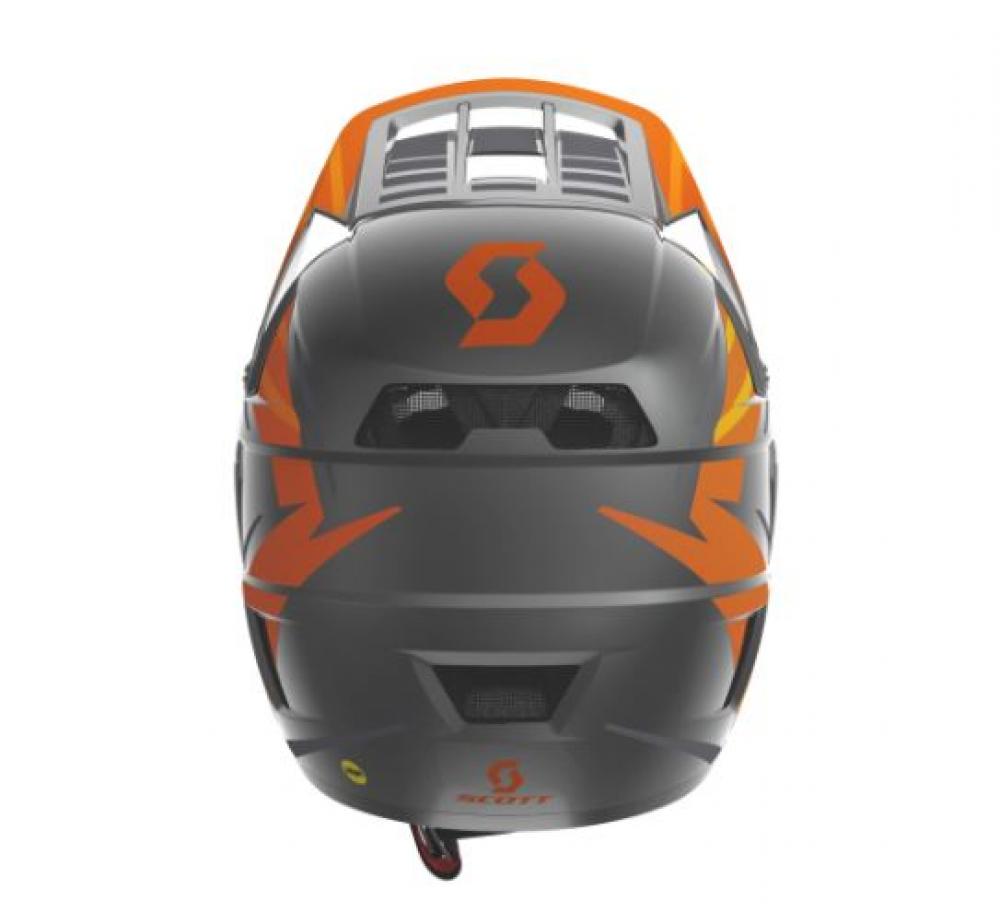 Scott Nero Plus Helm CE und CPSC black orange M