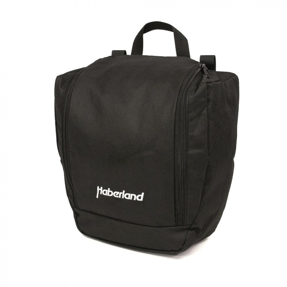 Haberland Fahrradtasche grau Größe 16 - praktische Lenkertasche aktuelle Generation