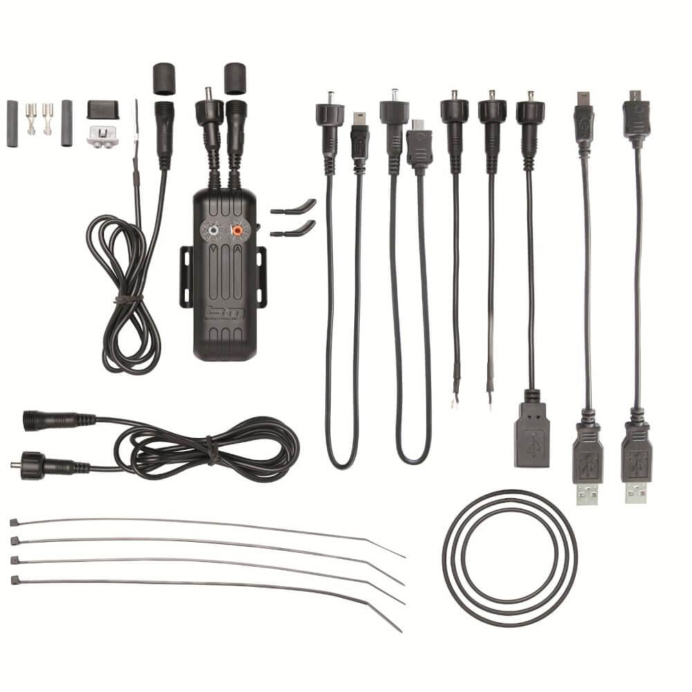 Busch + Müller Busch & Müller E-Werk 361 - mobiles Ladegerät Nabendynamo-betrieben 2 8â13 3 V 0 1â1 5 A inkl. Zubehörset …