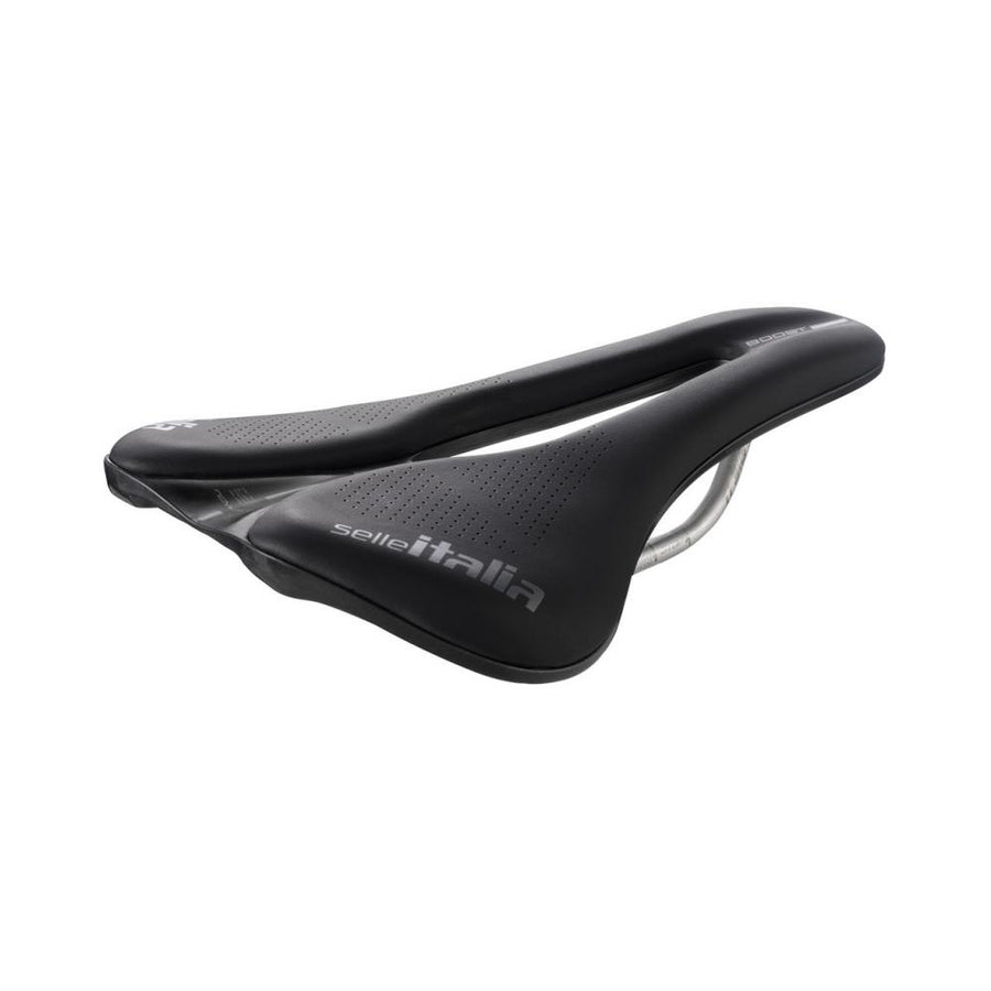 Selle Italia Novus EVO Boost TI SF L3 - Superflow Rennrad-/Gravel-Sattel, Titanstreben 7 mm, 145×248 mm