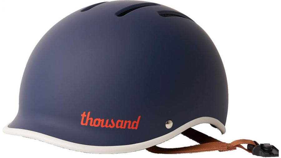 Thousand Heritage 2.0 Fahrradhelm Navy S 54-57 cm - Vintage Design, magnetischer Verschluss, Belüftung, verstellbares System