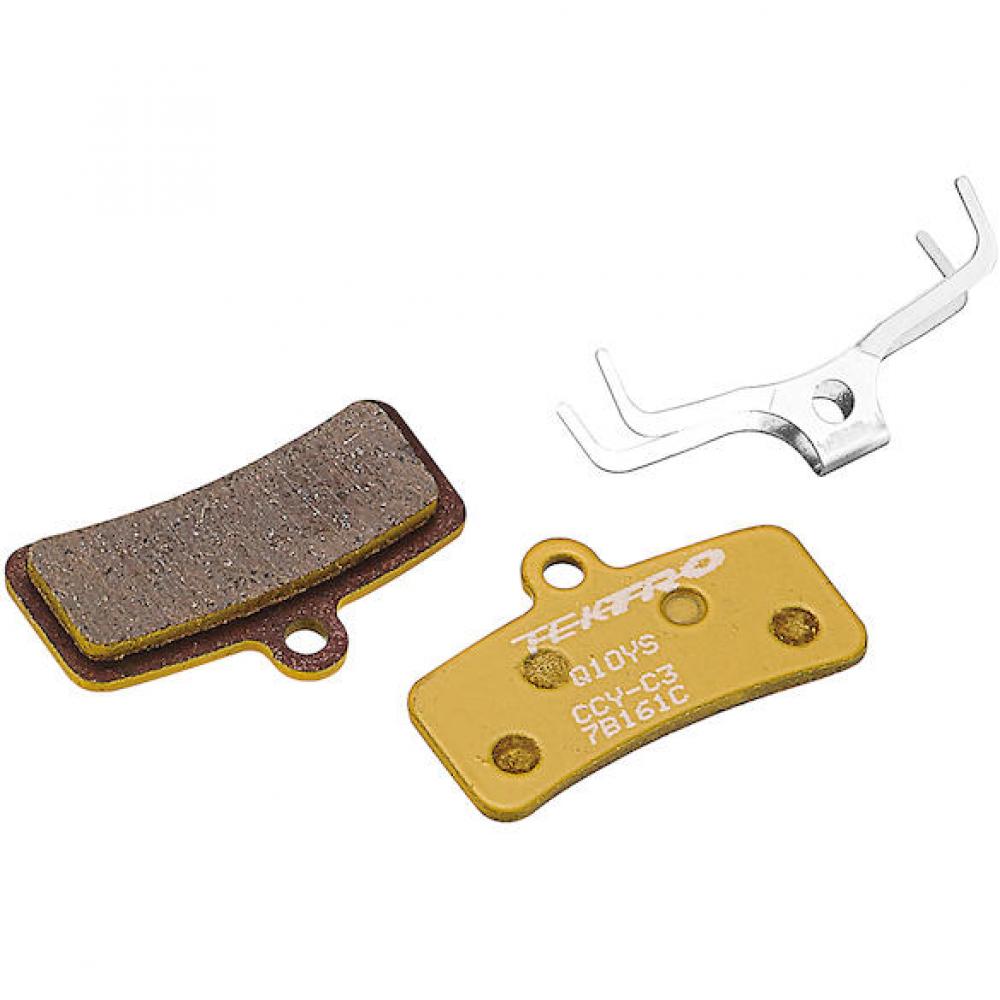 TEKTRO Bremsbeläge Disc Overall Balance / 4-Kolben Gold - starke Performance und Kontrolle