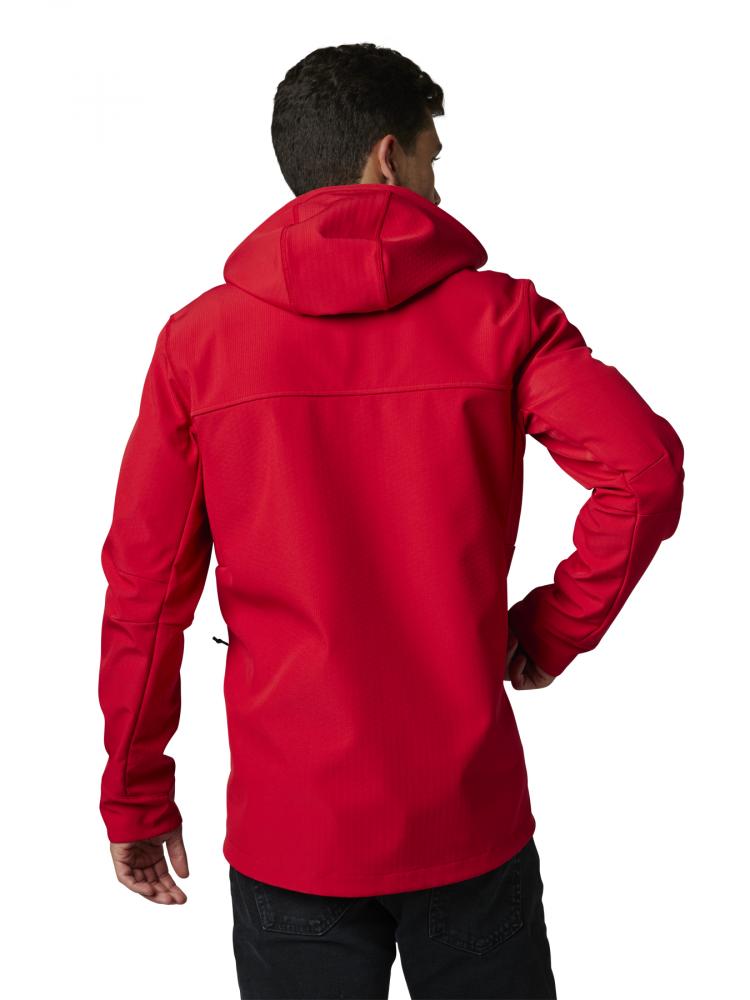 Fox wasserdichte Softshell-Pitjacke Flame Red Größe L