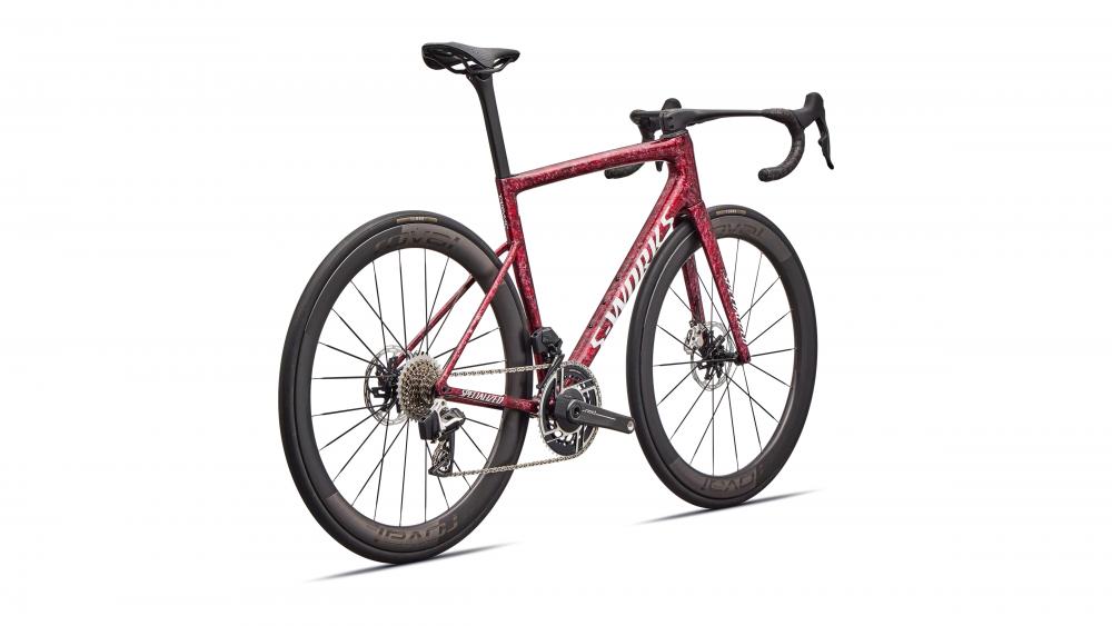 Specialized Tarmac SL8 SW AXS - Rennrad Rahmenset Red Sky/Shadow Silver/White 44cm - Unbekannt
