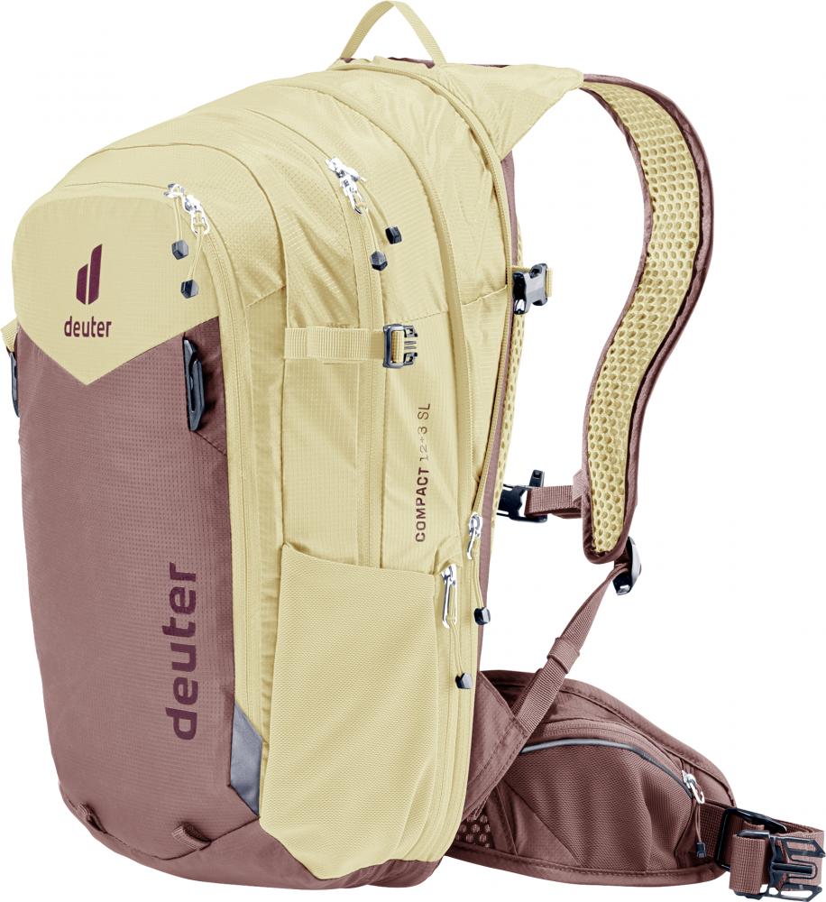 Deuter Compact 12+3 SL Damen Fahrradrucksack 12 Liter jade-sand - Stabiler Sitz & gute Passform