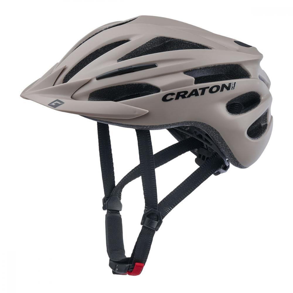 Cratoni Fahrradhelm Pacer cashmere matt S/M 54 bis 58cm