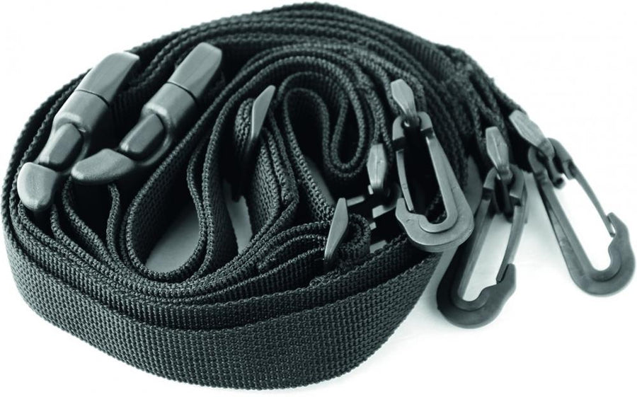 Burley Befestigungsgurte FLATBED OneSize schwarz - sichere Ladungssicherung
