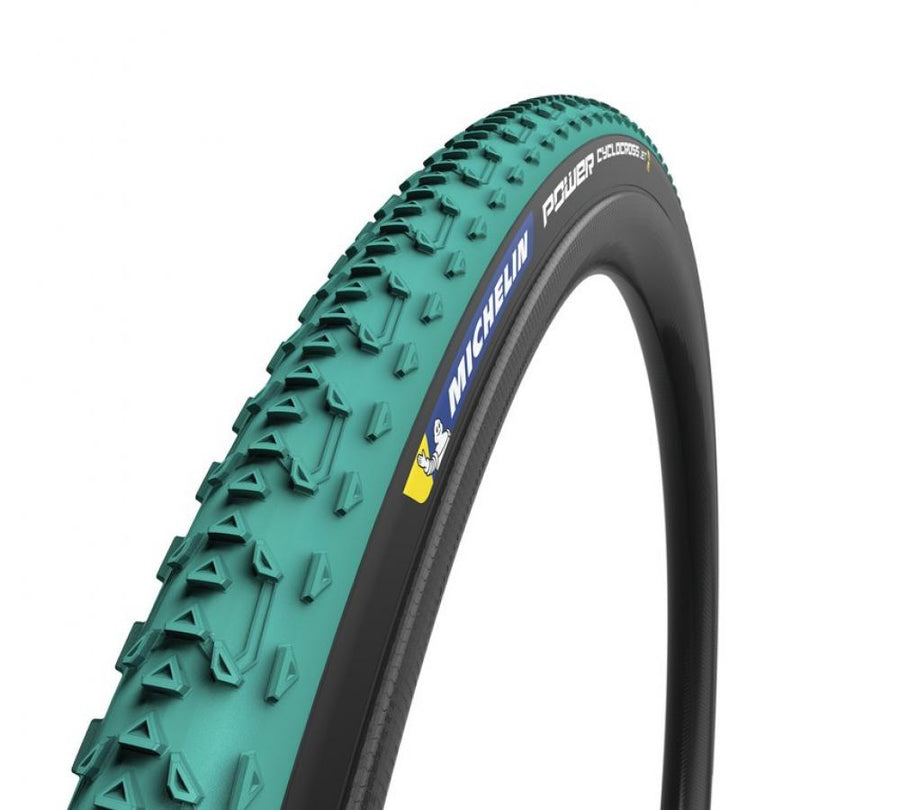 Michelin Reifen Power Cyclocross Jet 28x1.30\" 33-622 grün/schwarz TLR faltbar