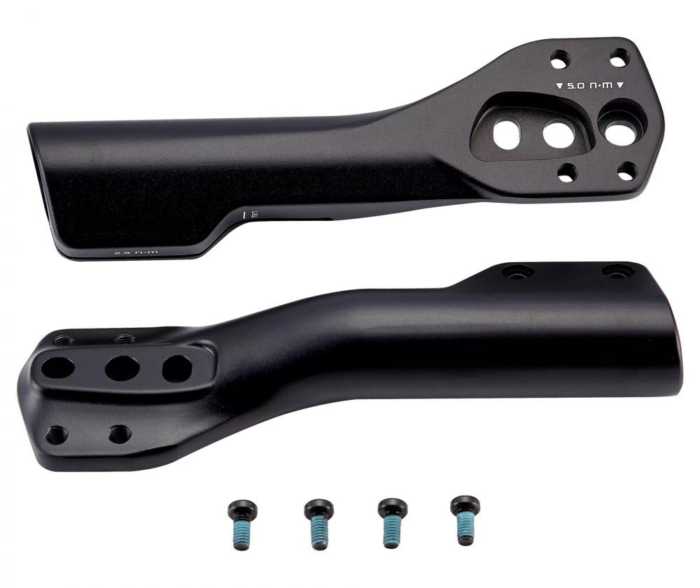 SHIV TT DISC Aerobar Extension Mounting Brackets - BAR SUB Set L+R mit Schrauben