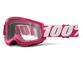 100% Strata 2 Goggle - Clear unis Fletcher - großes Sichtfeld & Komfort