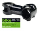Thomson Ahead Vorbau Elite X4 schwarz 1 1/8" 0° 90mm 31,8mm Lenkerkl.