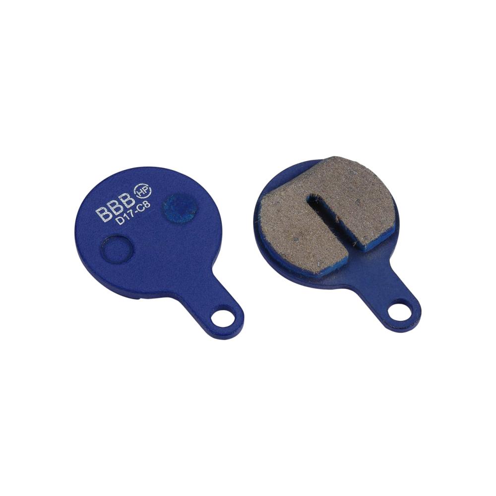 BBB Cycling Bremsbeläge DiscStop BBS-76 blau - kraftvolle, leise Scheibenbremsleistung