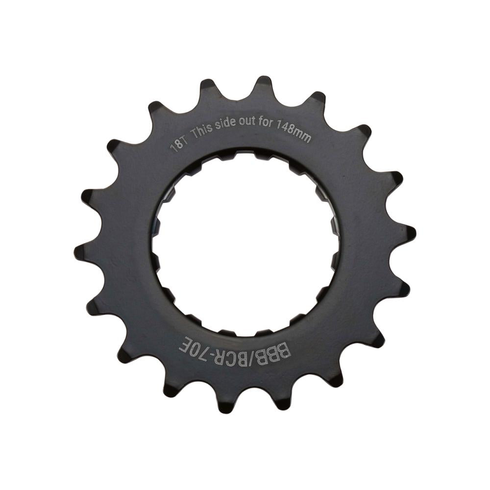 BBB Cycling BBB E-Bike Sprocket 18 Teeth 18 schwarz - robuster E-Bike Ritzelkranz