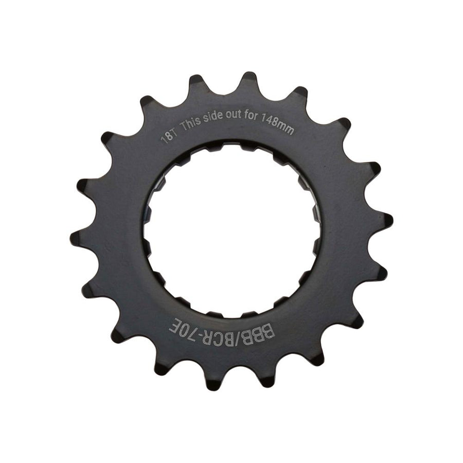 BBB Cycling BBB E-Bike Sprocket 18 Teeth 18 schwarz - robuster E-Bike Ritzelkranz