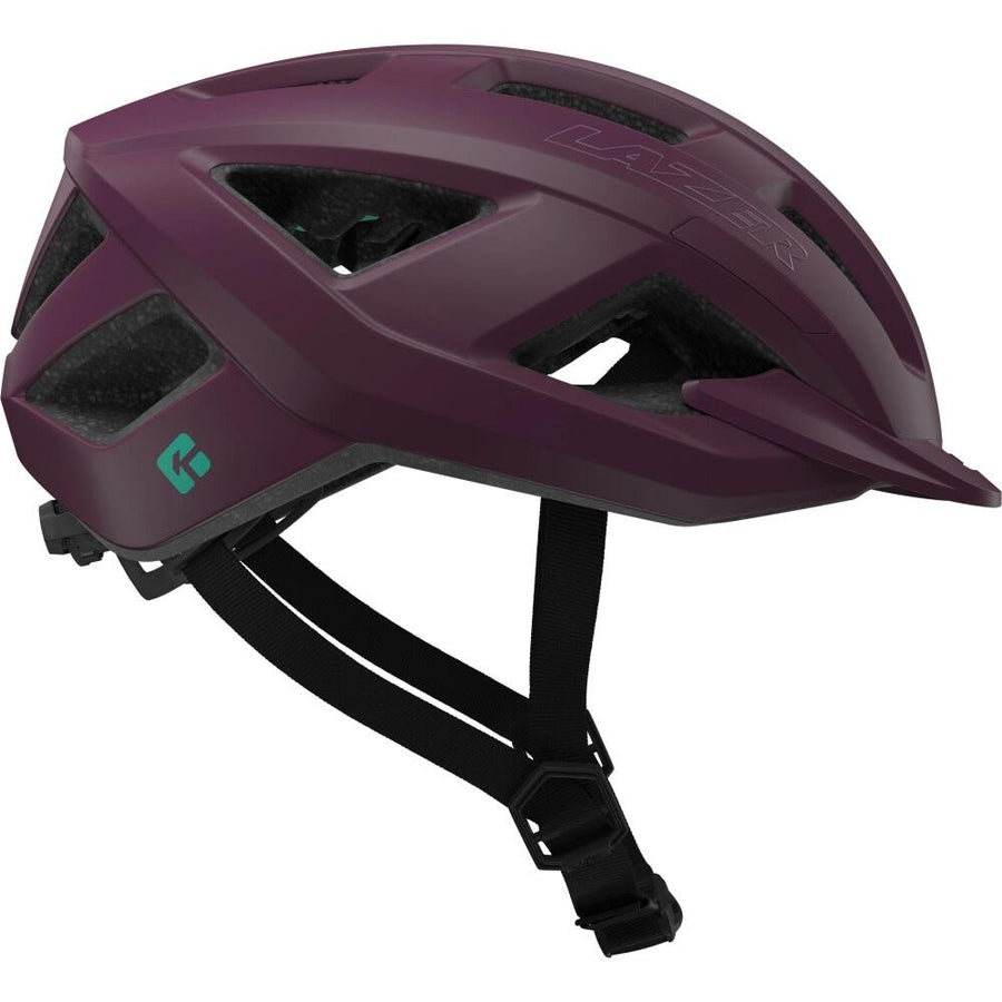 LAZER Cerro KinetiCore matte tyrian M - sicherer Allround-Fahrradhelm mit Komfort
