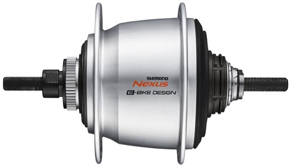 SHIMANO Getriebenabe Di2 NEXUS SG-C7050-5D - 7050-5, Silber 32 Loch