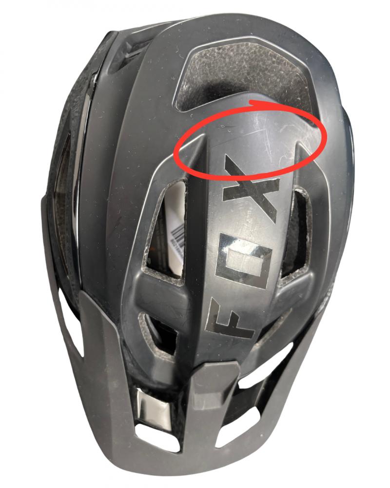 Retoure: Fox Speedframe Pro CE Trail Helm black Größe S