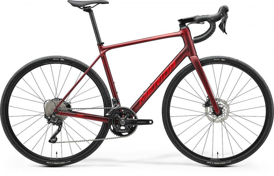 Merida SCULTURA ENDURANCE GR 500 II2 XL MATT BURGUNDY RED(RA - komfortables Performance-Gravelbike
