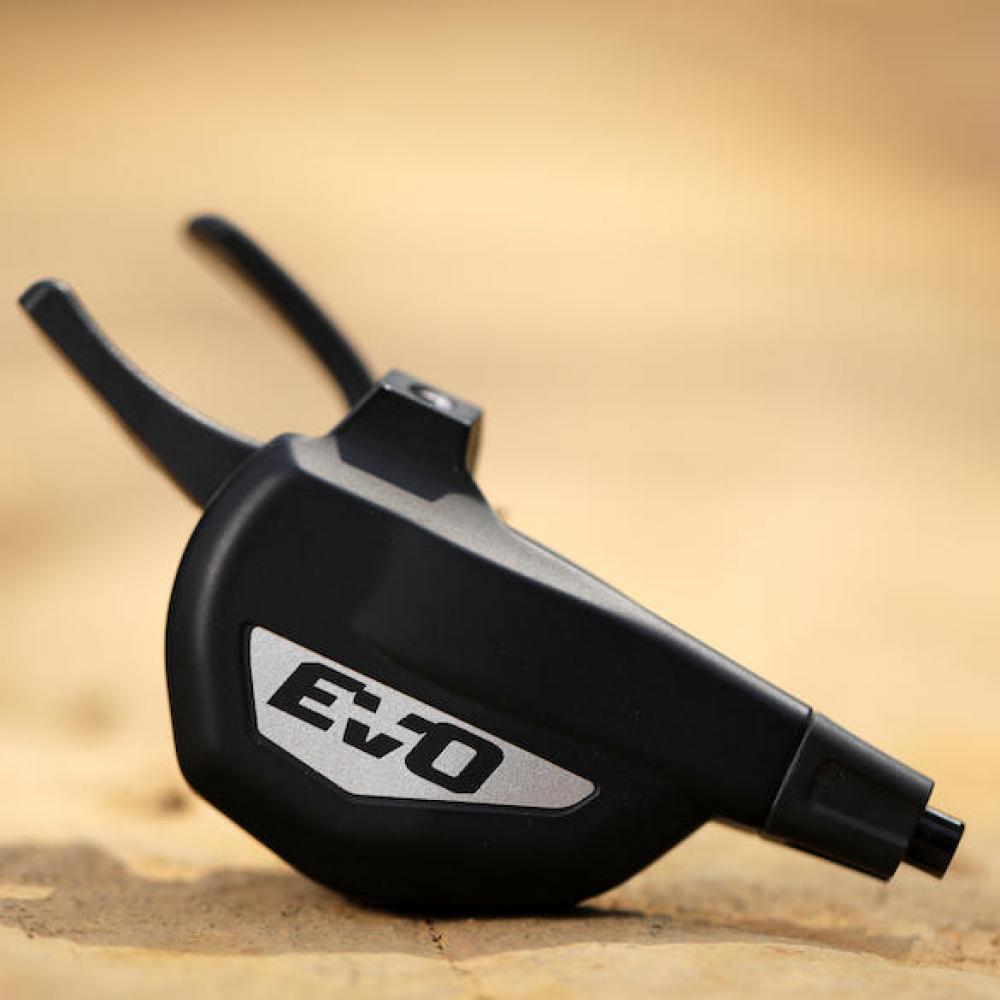 TRP Schalthebel EVO DH SL-M9070 7-fach Schwarz/Silber - präzises Downhill-Schalten