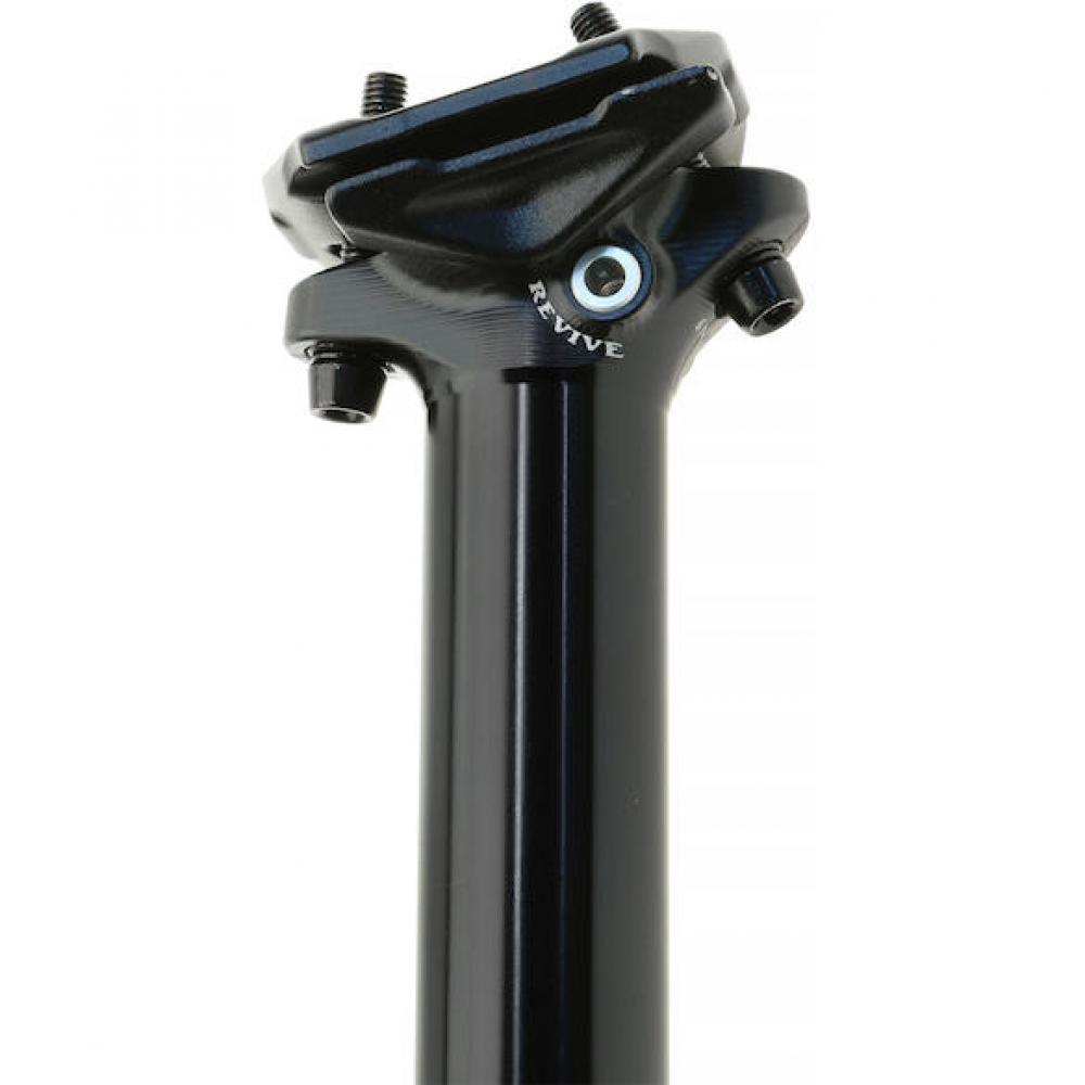 Manitou Vario-Sattelstütze Jack 31,6 mm Schwarz - zuverlässige Dropper-Post für Trail & Enduro