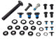 BLT KIT, MY21 EPIC EVO, SUSPENSION PIVOT BOLT KIT (W/ PIVOT SPACERS)