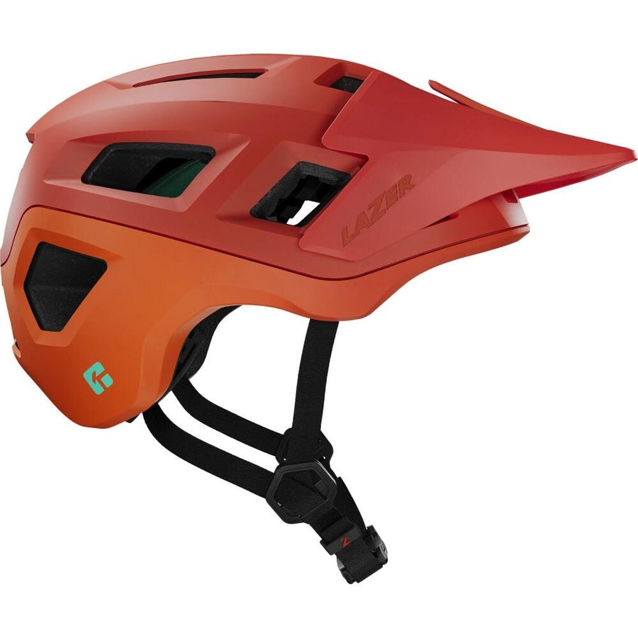 LAZER Helm Coyote KinetiCore MTB Matte Rust Orange (M) - sicherer Trail-Helm der aktuellen Generation