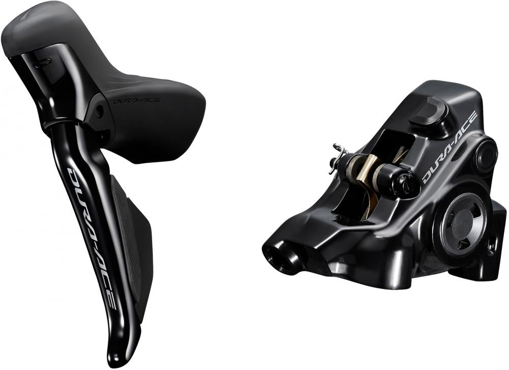Shimano Dura-Ace Di2 Disc Brake STI Set rechts hinten 12-fach Flat Mount schwarz - ST-R9270-R - BR-R9270 - 1700 Millimeter