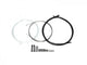 SRAM SlickWire Pro Schalt-/Bremskabel-Kit schwarz 5 mm - präzise Kontrolle für Rennrad & MTB