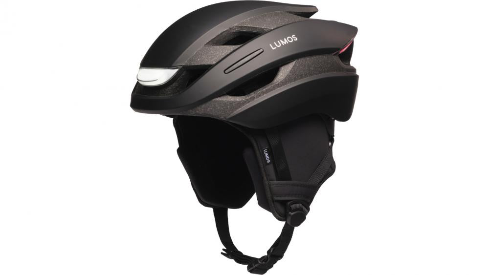 Lumos Ultra Winter Kit schwarz XL  Thermo-Helmmütze für Ultra-Serie Helme, winddicht, wasserabweisend, mit Ohrenschutz, ideal für Winterfahrten