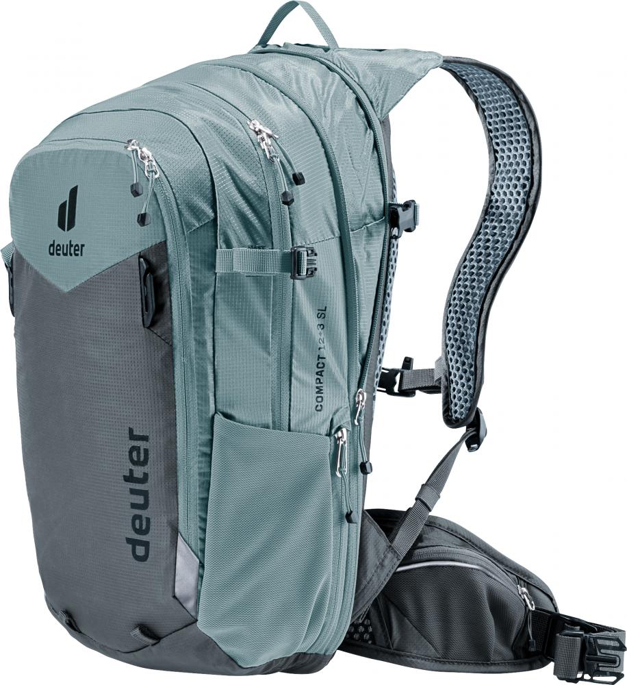 Deuter Compact 12+3 SL Fahrradrucksack 12-15 Liter - Damen MTB Rucksack mit Airstripes-Rückensystem