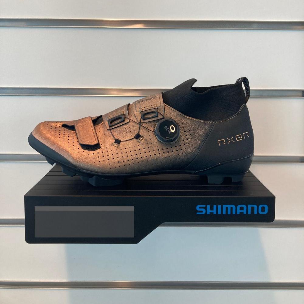 SHIMANO Schuhpräsenter SHIMANO für Slatwall Halter für Fahrradschuhe