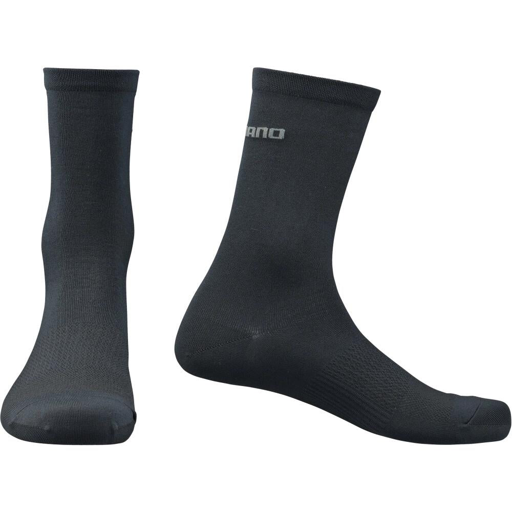 SHIMANO PERFORMANCE SOCKS BLACK Größe L/XL BLACK - atmungsaktive Radsocken