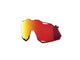 100% Hypercraft XS HiPER Mirror Ersatzglas unis red - scharfe Sicht und optimaler Schutz
