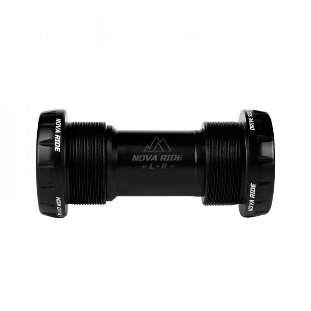 Nova Ride Innenlagerschalen BSA V2.0 24 mm Shimano - 105 g Keramik-Tretlager Schwarz