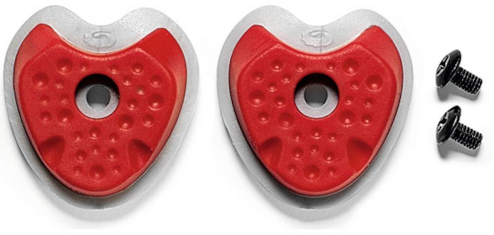 Austauschabsatz Replaceable Heel Pad Unisize Rot - Ersatz Für Rennradschuhe