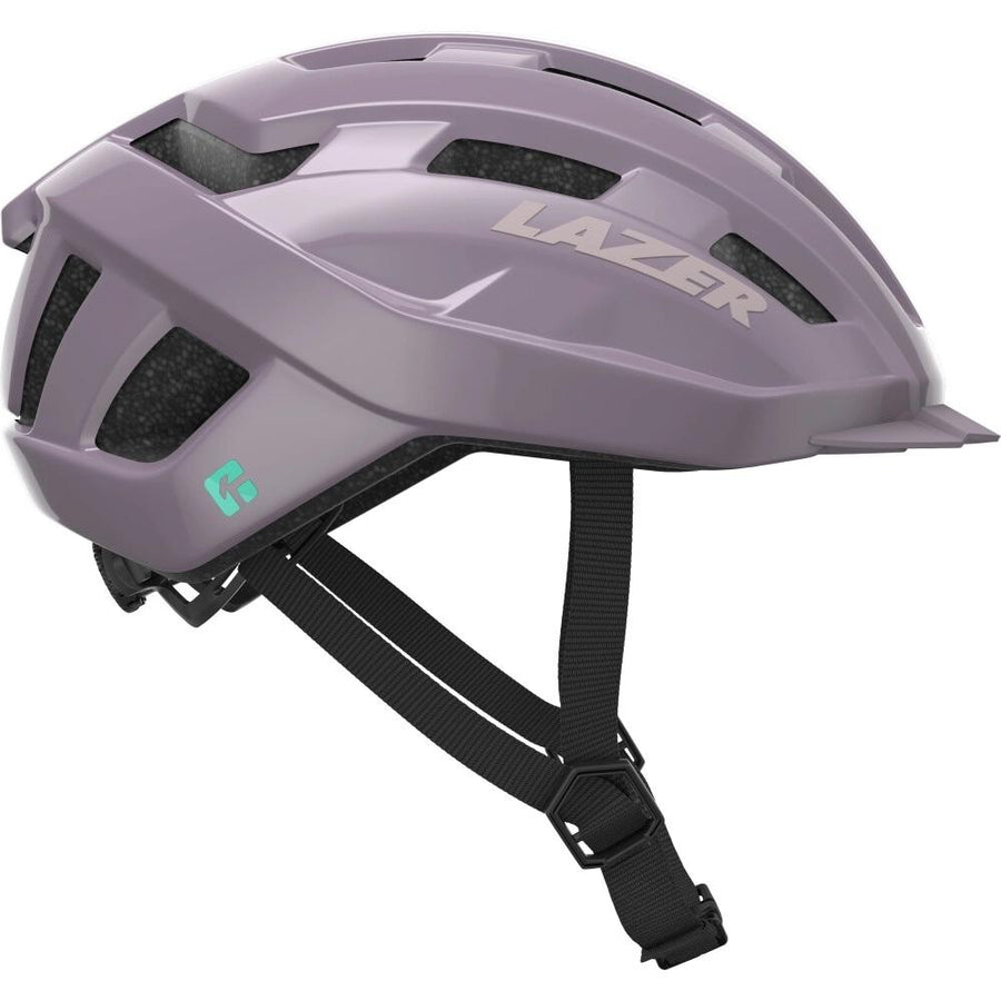 LAZER Helm Codax KinetiCore Freizeit Mulberry - komfortabler Allround-Fahrradhelm