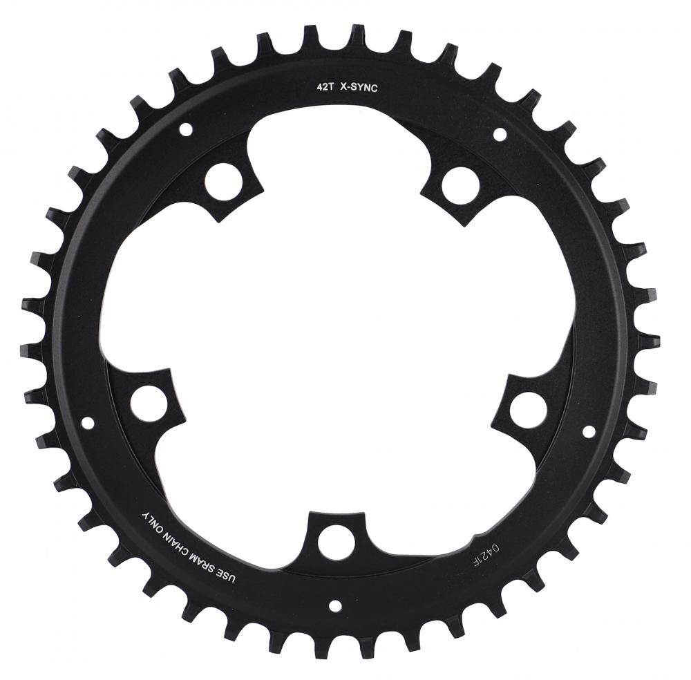 Kettenblatt Road S350 Aeroguard 44t 110 Mm Schwarz 11-fach - Effizienter Antrieb Für Rennräder