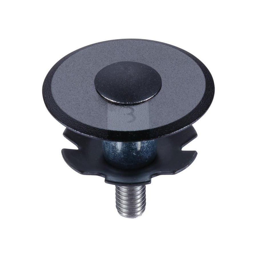BBB Cycling BBB RoundHead Plug 1 1/8" Schwarz - sauberer Abschluss für den Gabelschaft