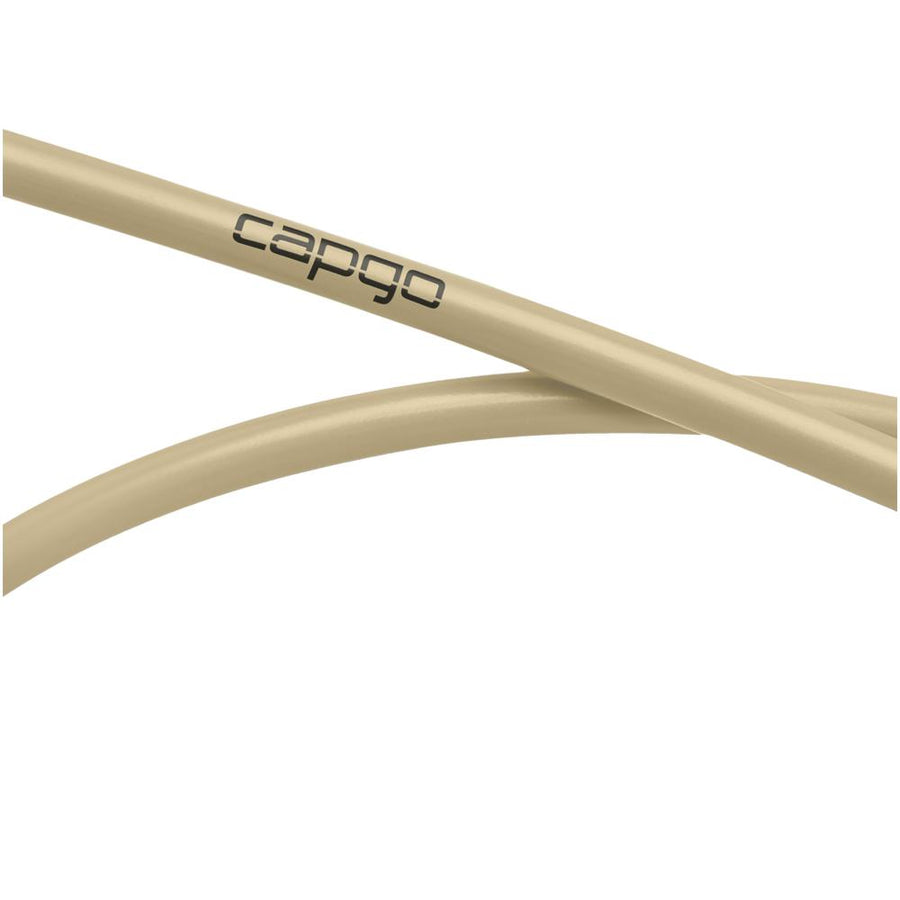 capgo BL Schaltaußenhülle 4 mm 3 m Creme - PTFE-gefettete Schaltzugführung für beste Performance