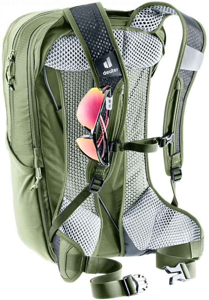 Deuter Race Air 14+3 Fahrradrucksack mineral-grove - 940g ultraleicht & belüftet
