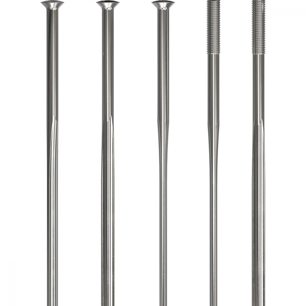 DT Swiss Speiche Revolite Straightpull 2.0/2.3/1.3 280 mm Silber - langlebige Leichtbau-Speiche
