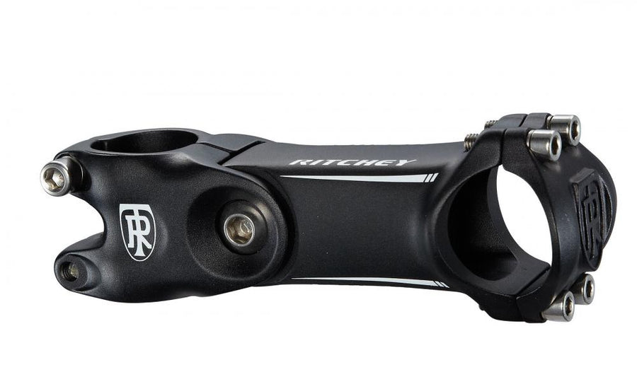 Ritchey 4-Axis Fahrradvorbau, schwarz matt, 31,8 mm, 105 mm, winkelverstellbar für Road & XC.