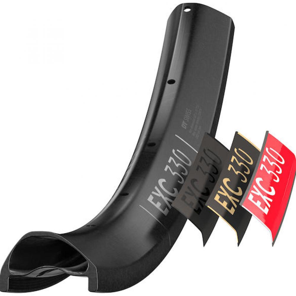 DT Swiss Felge Felge EXC 330 27 - 5" 28 Loch schwarz - ultrarobuste Enduro-Carbonfelge - Felgen 27.5 Zoll