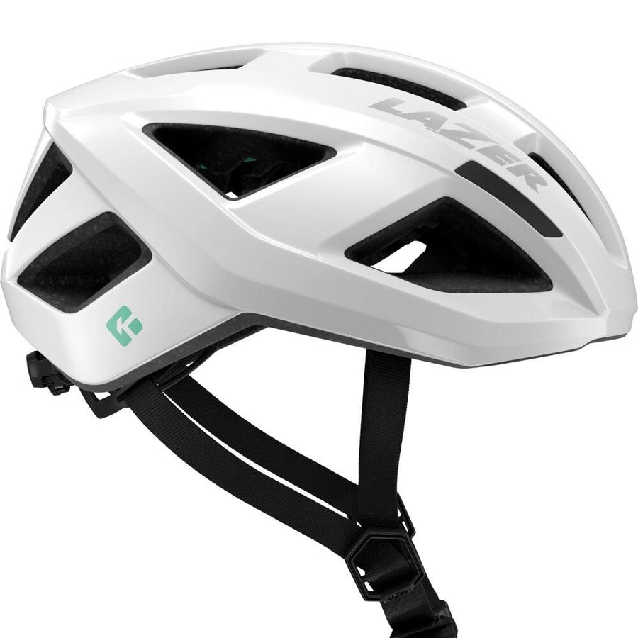 LAZER Helm Tonic KinetiCore Road White M 55-59 cm - leichter Rennradhelm mit Top-Belüftung