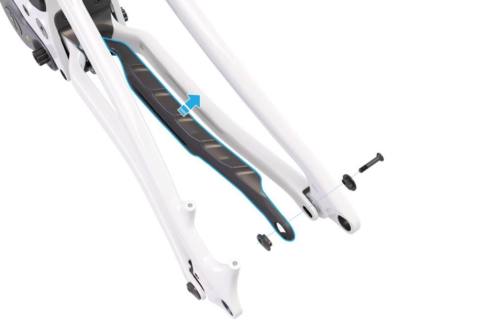 LEVO CSP MY25 LEVO 4 - Rahmenschutz - Chainstay Protector